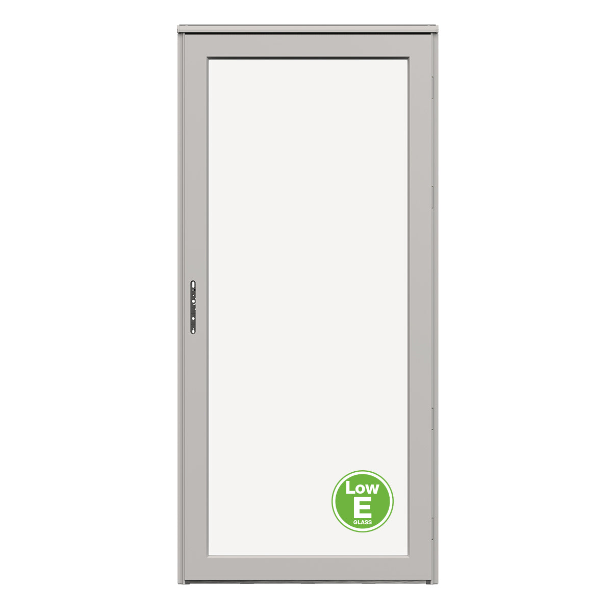 Platinum Full-View Interchangeable Full Glass Storm Door with Low-E Glass