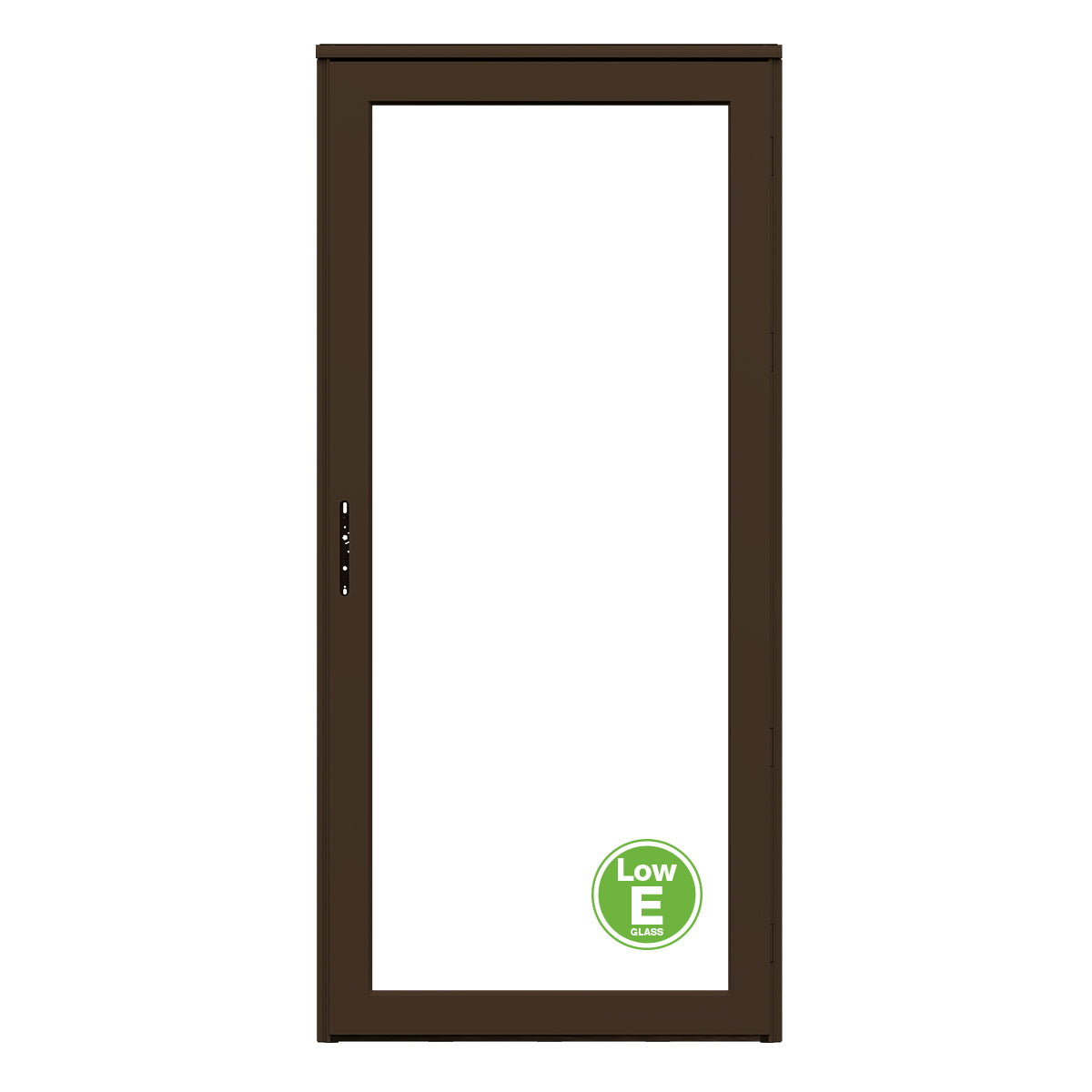 Platinum Full-View Interchangeable Full Glass Storm Door with Low-E Glass