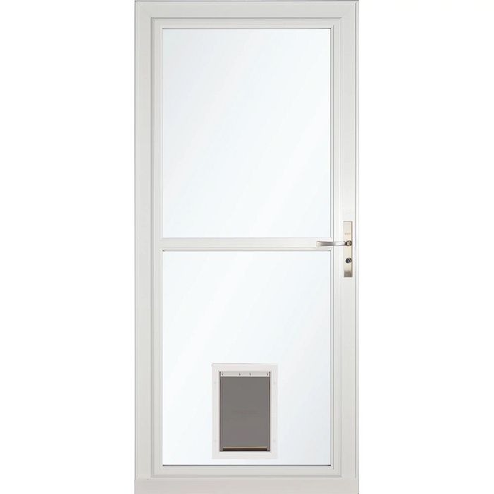 Premier Classic Elegance Pet Door EasyVent with Retractable Screen Away