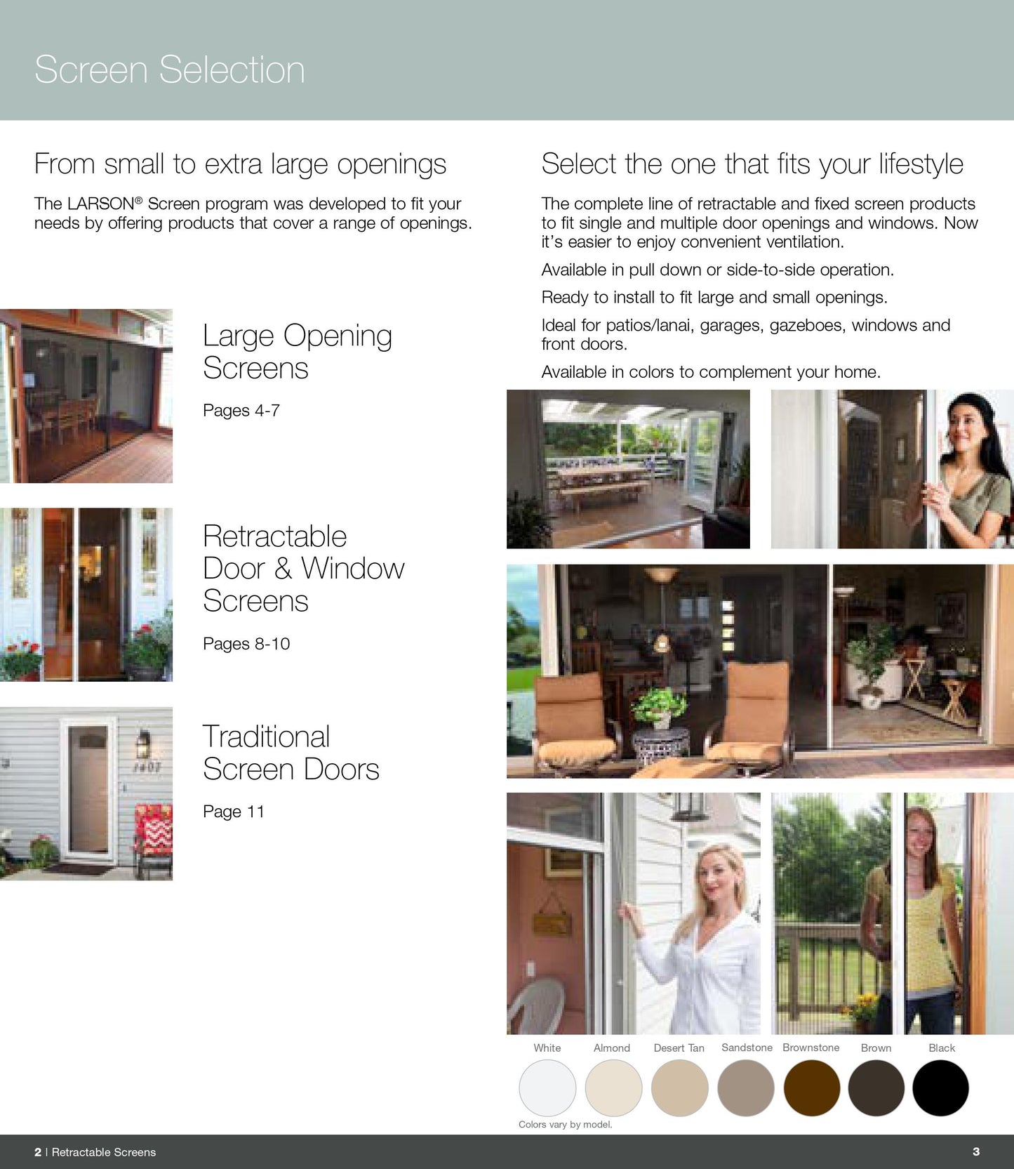 Larson Screens Brochure