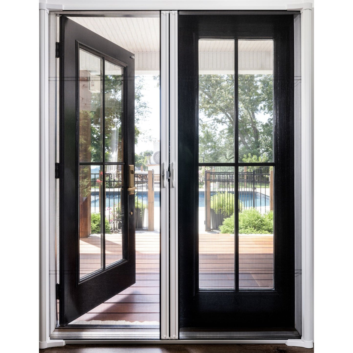 Brisa Retractable Screen Double Door