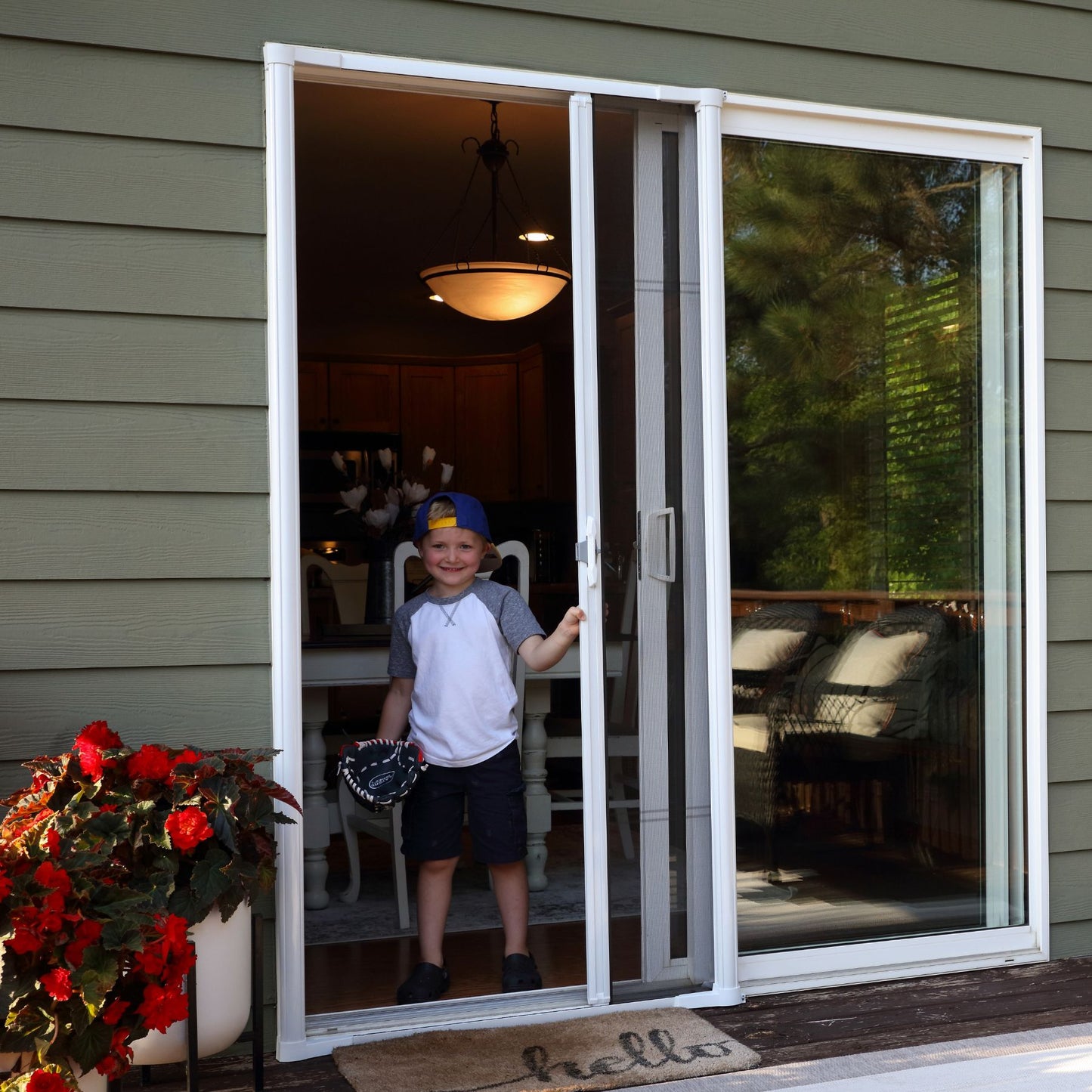 Brisa Retractable Screen Patio Door