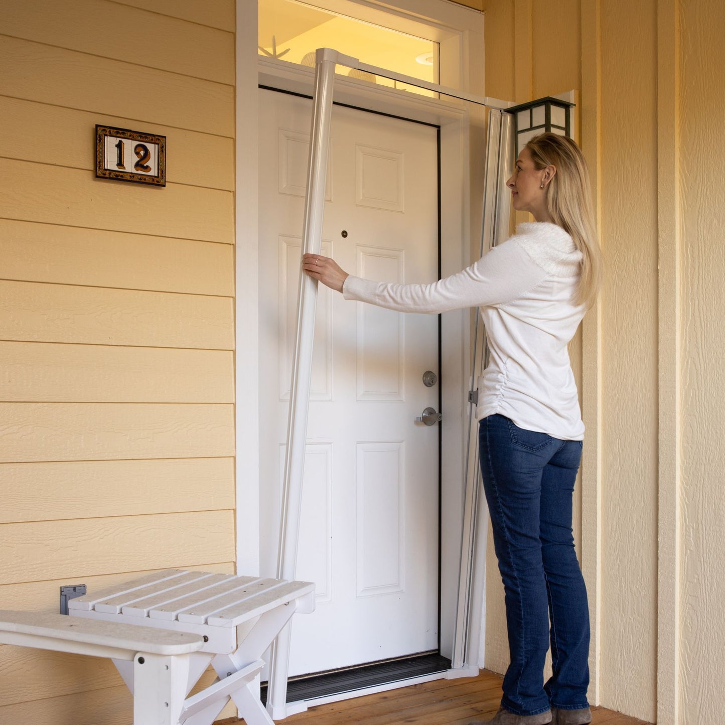 Brisa Retractable Screen Door