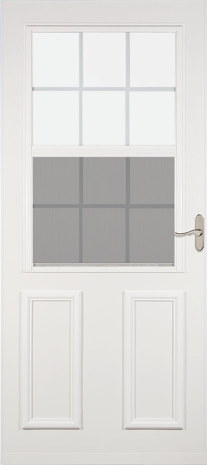 233-ST Highview Storm Door with Brushed Nickel Handle