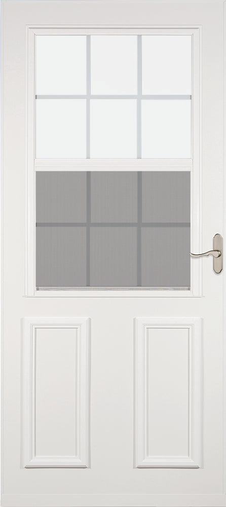 233-ST Highview Storm Door with Brushed Nickel Handle