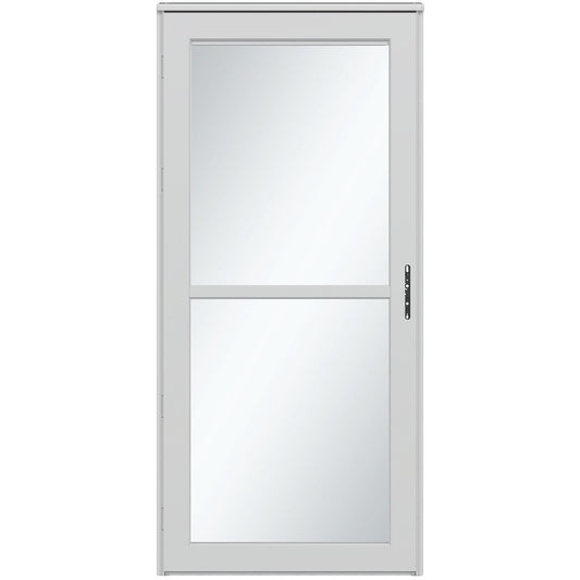 Platinum Retractable Screen Storm Door with Low-E Glass