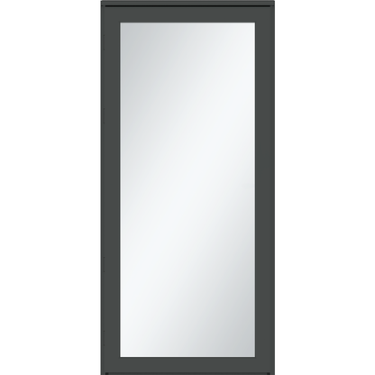 Platinum Full-View Interchangeable Full Glass Storm Door with Tempered Glass