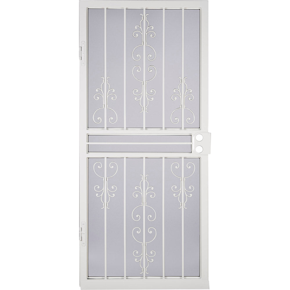 Garden View 34-in by 81-in Security Storm Door