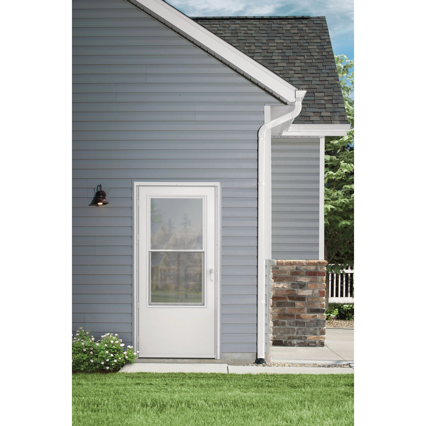 Life-Core® Composite Surface Single-Vent Storm Door