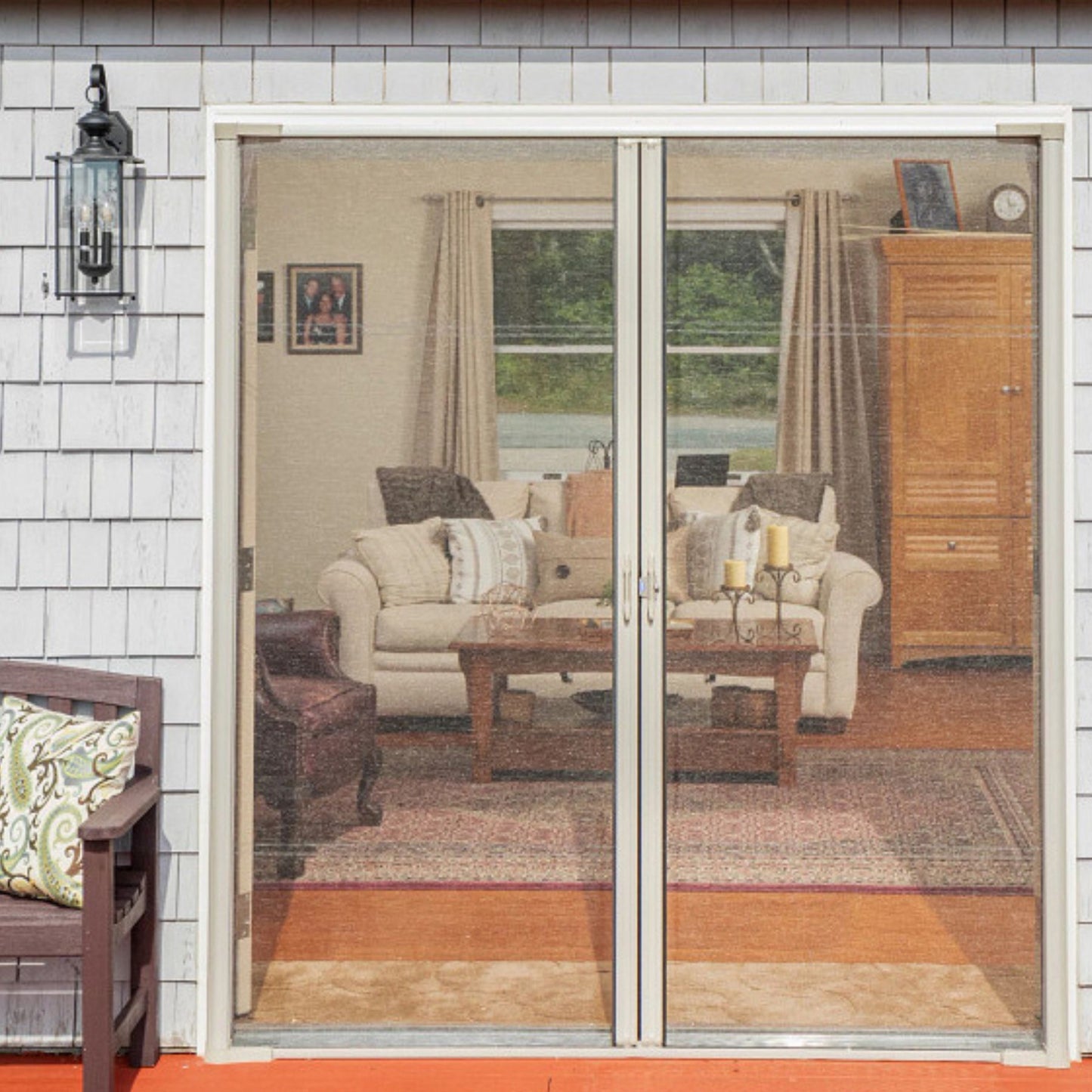 Brisa Retractable Screen Double Door